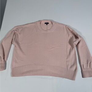 Quince Soft Pink Crew Neck Sweater
